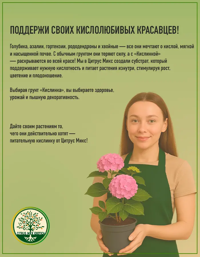 Грунт для растений "Кислинка"